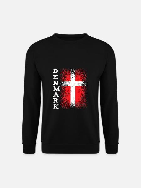 Danemark Pavillon - Sweat-shirt Unisexe - noir