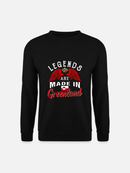 Grönland - Unisex Pullover - Schwarz