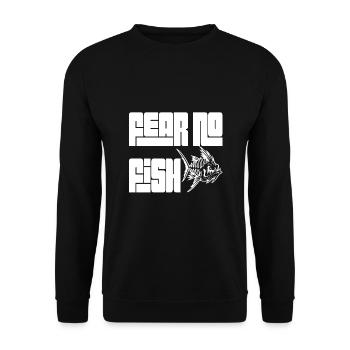 Ne craignez pas le poisson - Sweat-shirt Unisexe - noir - Devant - Alina (178cm) & Michal (187cm)