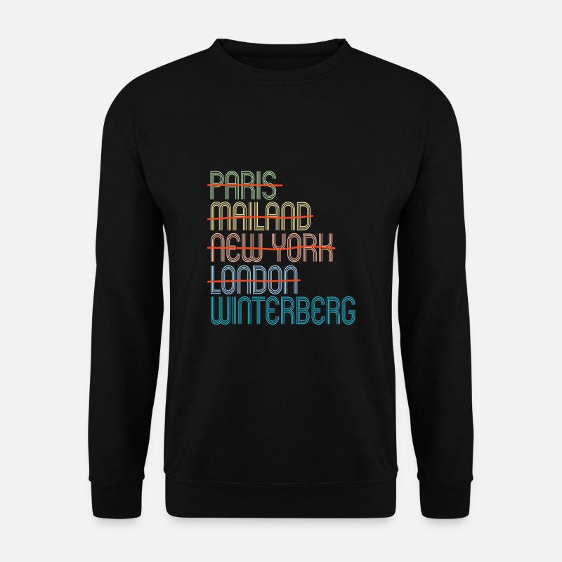 WINTERBERG - Sweat-shirt Unisexe - noir