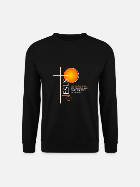 Je suis avec vous - Sweat-shirt Unisexe - noir