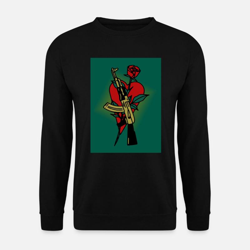 AK - 47 - Unisex Pullover - Schwarz