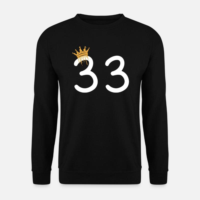 33 - Unisex Sweatshirt - black