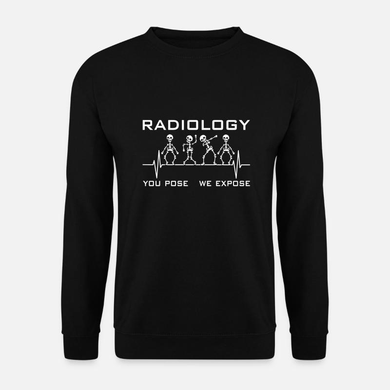 Radiology Dancing Skeletons - Unisex Sweatshirt - black