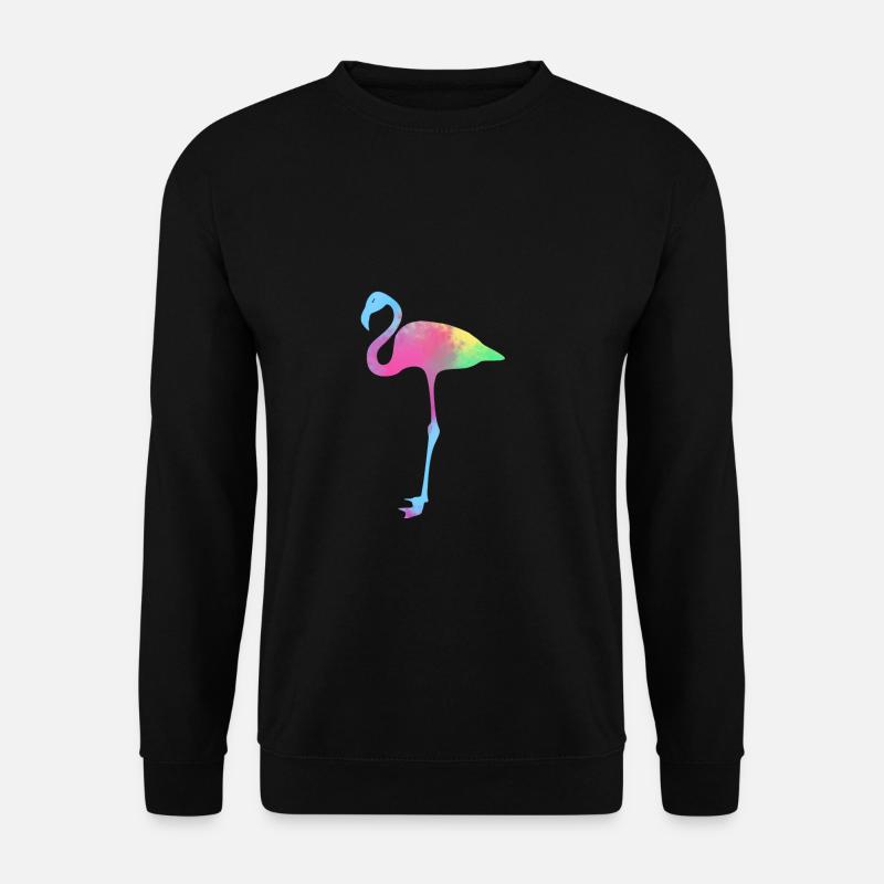 Flamingo - Unisex Pullover - Schwarz