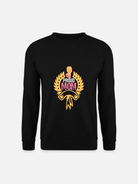 Maman fière - Sweat-shirt Unisexe - noir