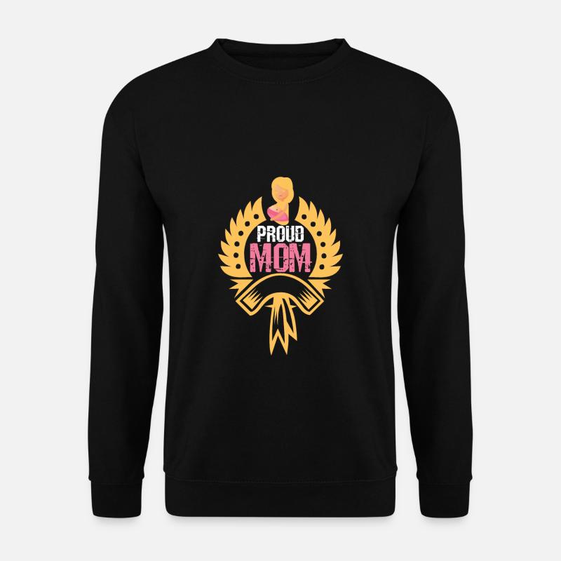 Stolze Mama - Unisex Pullover - Schwarz