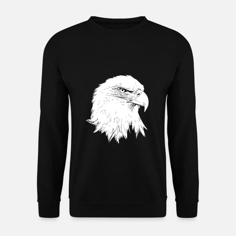 Eagle / Bald Eagle - Unisex Sweatshirt - black