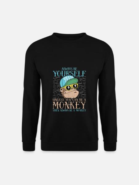 Always Be Yourself - Unisex Sweatshirt - black