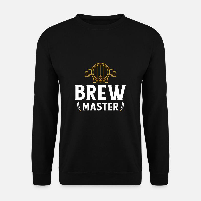 Brewmaster - Bier, Alkohol, Brauer - Unisex Pullover - Schwarz