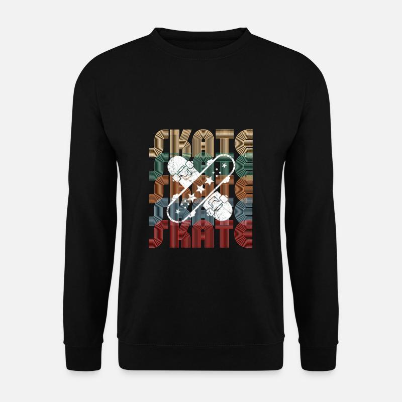 Skater - Skateboard, Board, Halfpipe - Unisex Pullover - Schwarz