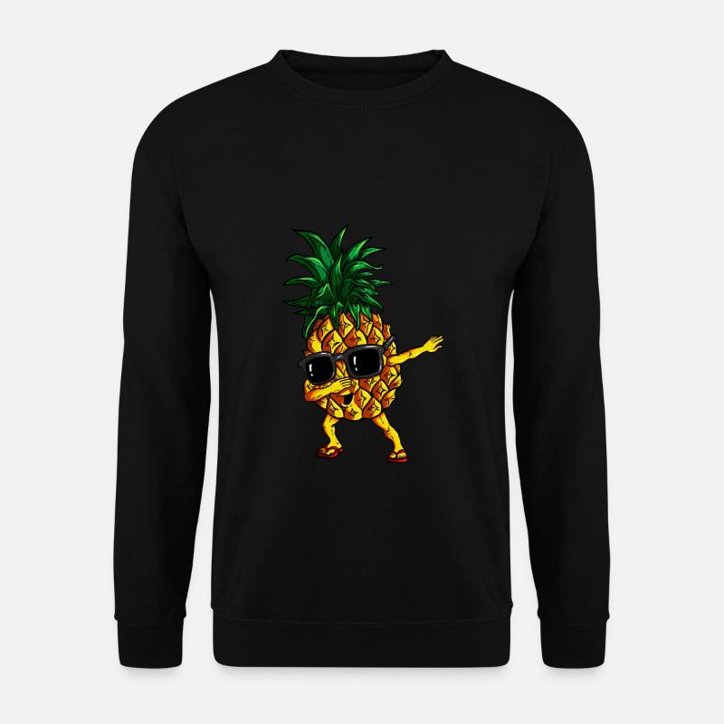Dabbende Ananas Ananas Dabbing Summer Gift - Sweat-shirt Unisexe - noir