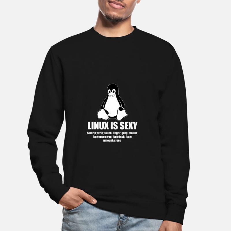 Linux Root SUDO Unix Shell Sexy cadeau drôle Sweat-shirt Unisexe
