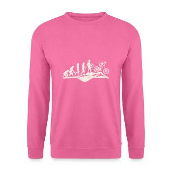 Downhill Mountain Bike Evolution MTB Evolution - Unisex Pullover - Pink - Vorne