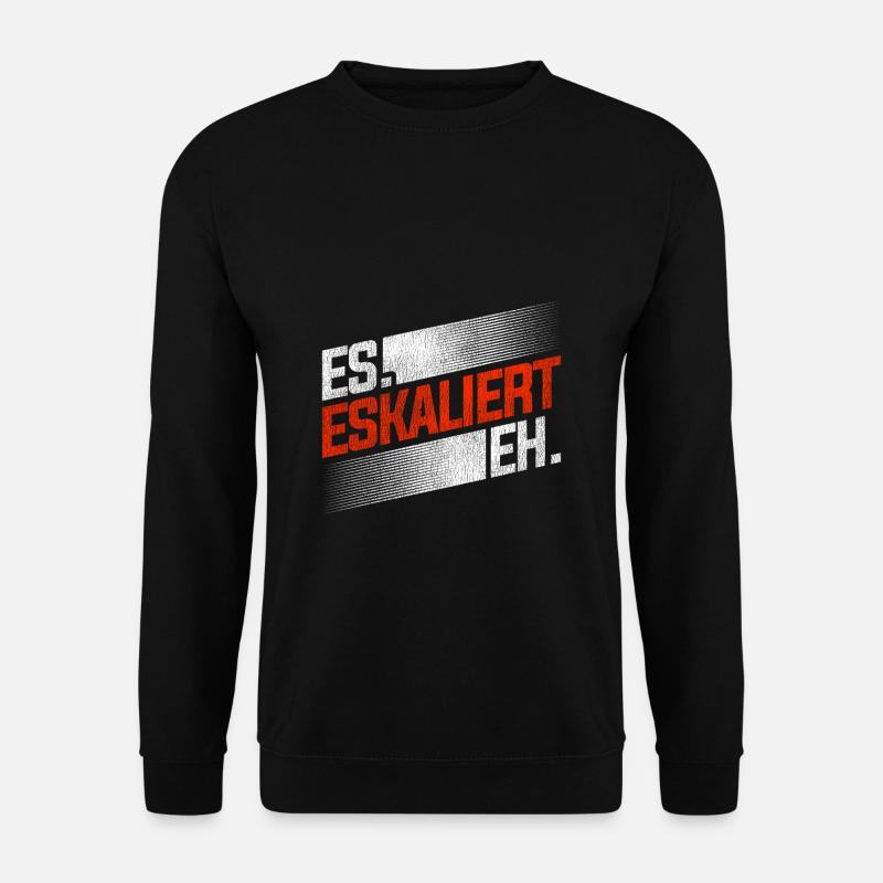 ES ESKALIERT EH - Unisex Pullover - Schwarz