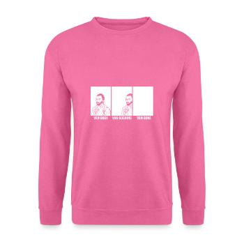 Artiste peintre peintre Van Gogh en cadeau - Sweat-shirt Unisexe - rose - Devant
