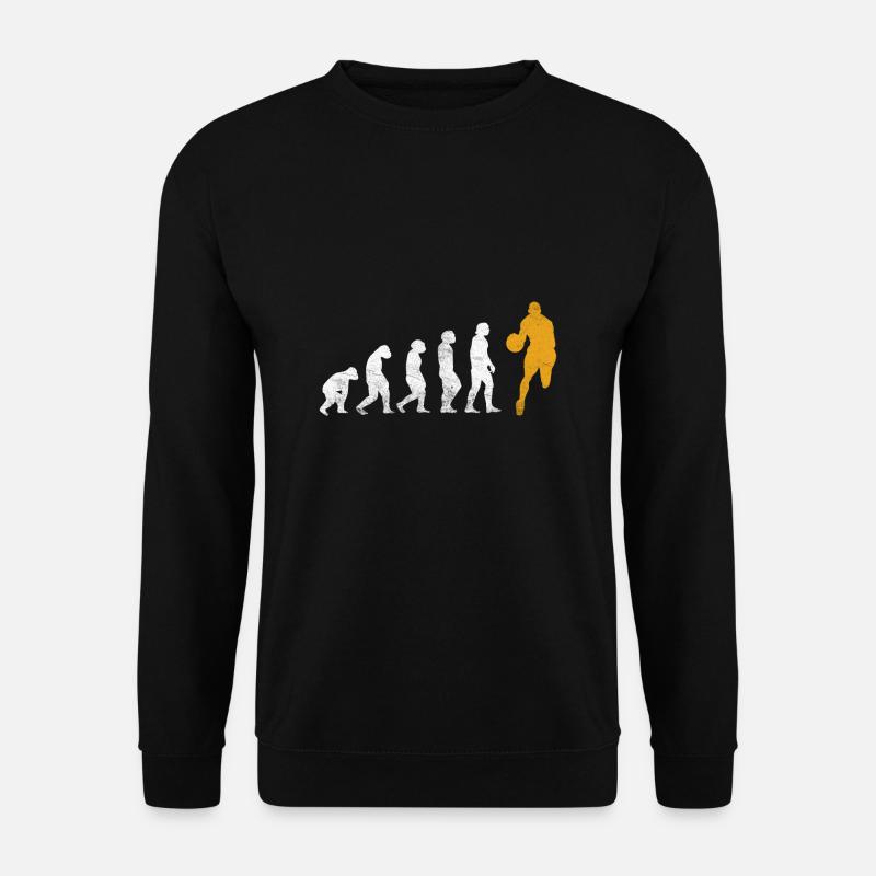 Evolution du basket - Sweat-shirt Unisexe - noir