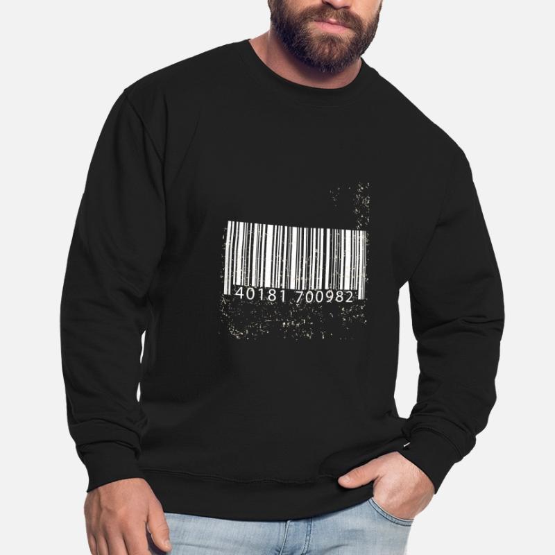 Barcode Geschenkidee Unisex Pullover