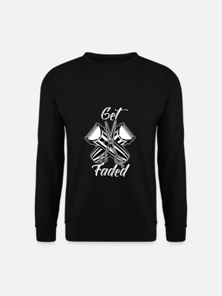 Barbier Friseur Geschenkidee - Unisex Pullover - Schwarz