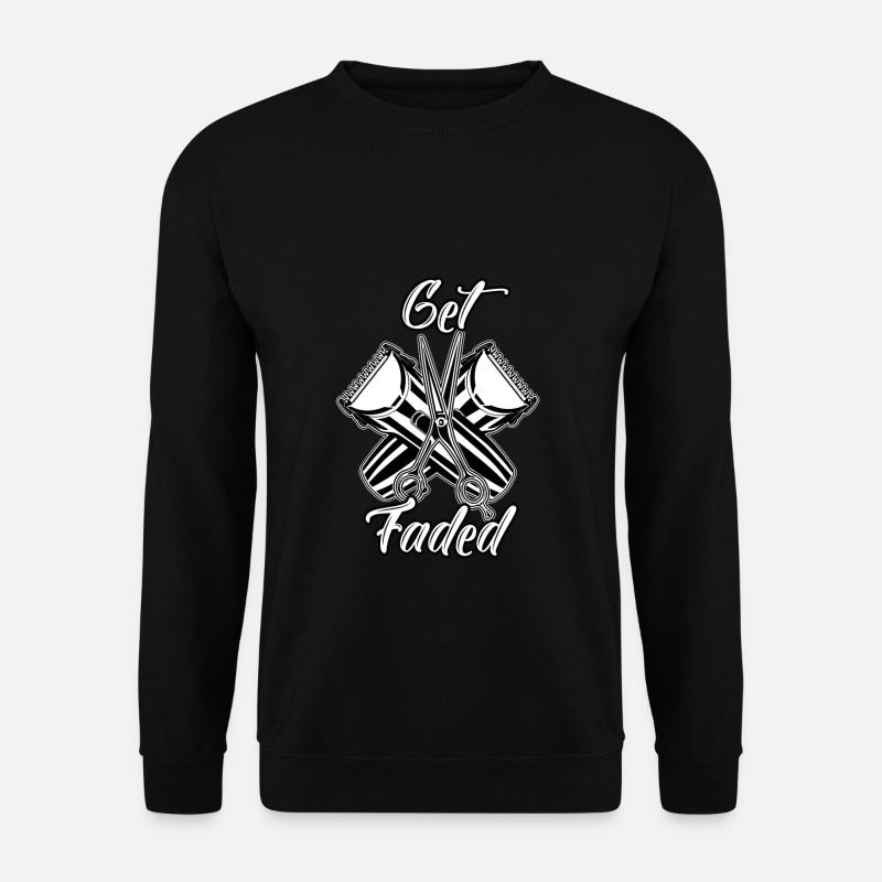 Barbier Friseur Geschenkidee - Unisex Pullover - Schwarz