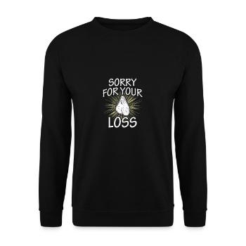 Vasectomie Stérilisation Cadeaux T-shirt - Sweat-shirt Unisexe - noir - Devant - Alina (178cm) & Michal (187cm)
