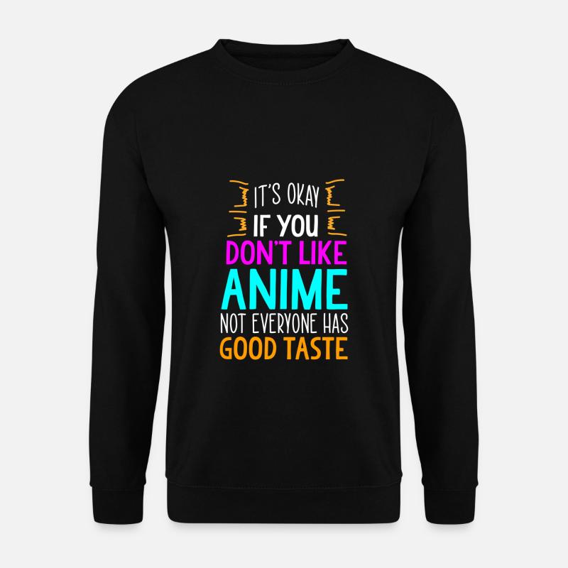 Anime - Unisex Pullover - Schwarz