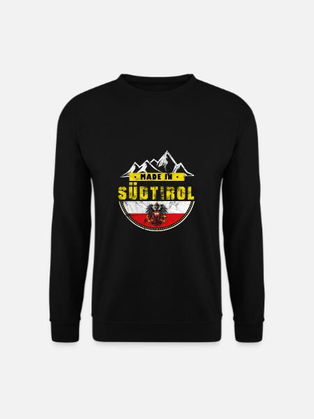 Südtirol Kinder Made in Südtirol Wandern Natur Ber - Unisex Pullover - Schwarz