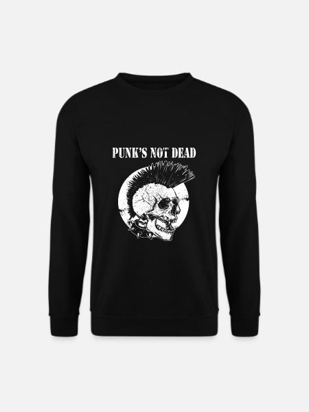 Punk's Not Dead - Unisex Pullover - Schwarz