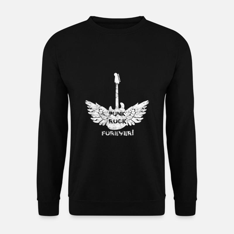 Punker Punk Rock - Unisex Pullover - Schwarz