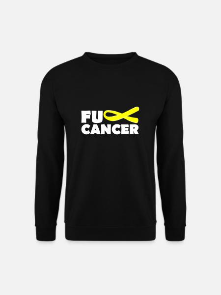 Fuck Cancer - Unisex Sweatshirt - black