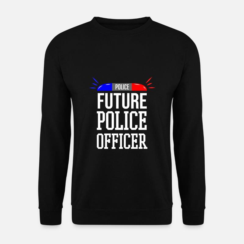 Future policeman - Unisex Sweatshirt - black