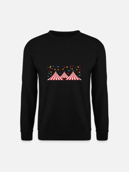 Zirkus - Unisex Pullover - Schwarz