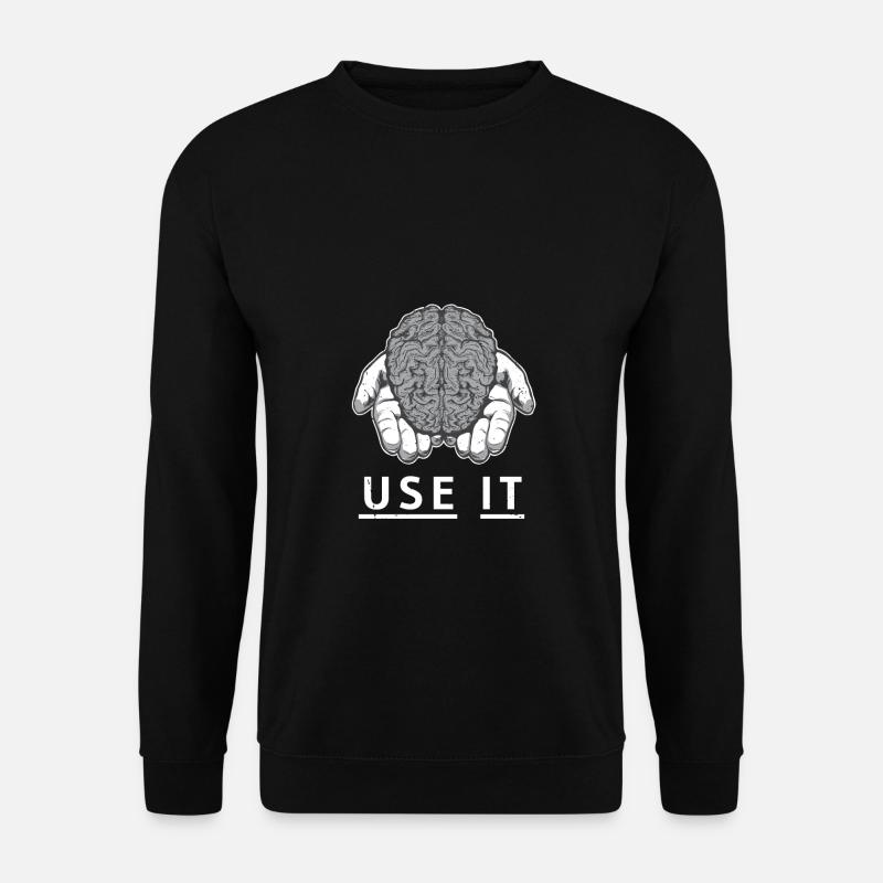 Use it - Unisex Pullover - Schwarz