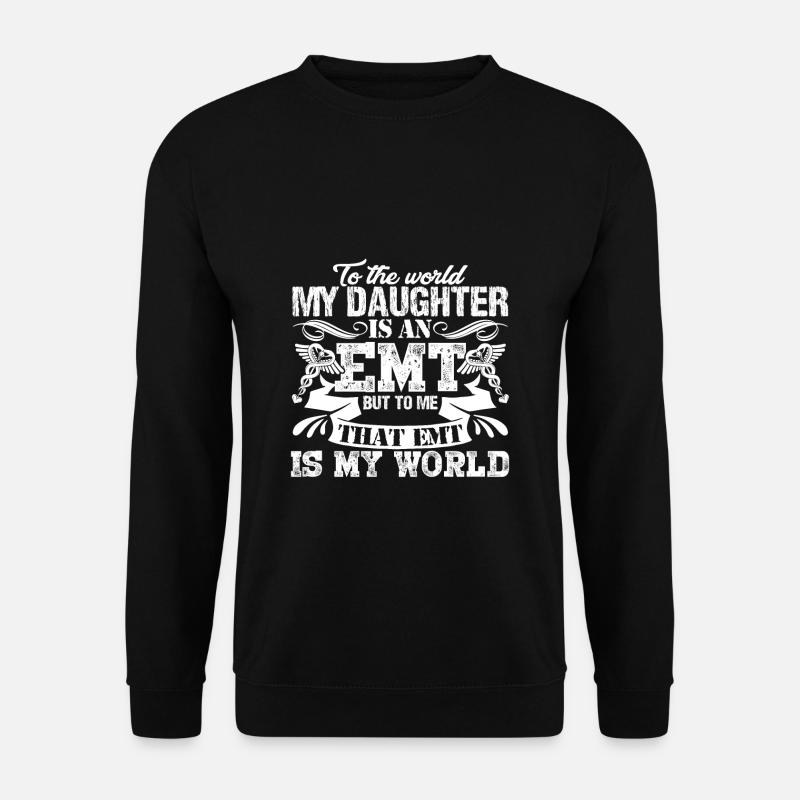 EMT est mon monde - Sweat-shirt Unisexe - noir