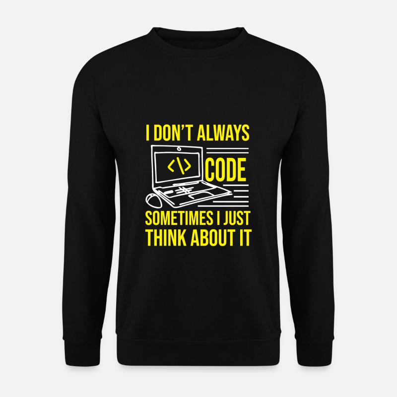 Programmer - Sweat-shirt Unisexe - noir