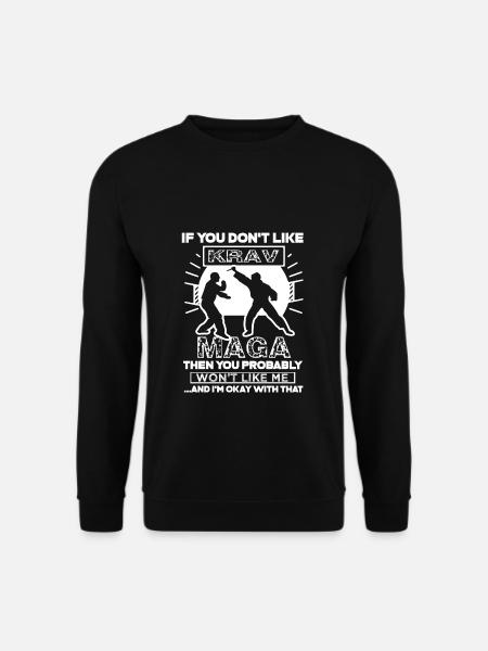 Krav Maga I Like Krav Maga - Unisex Pullover - Schwarz