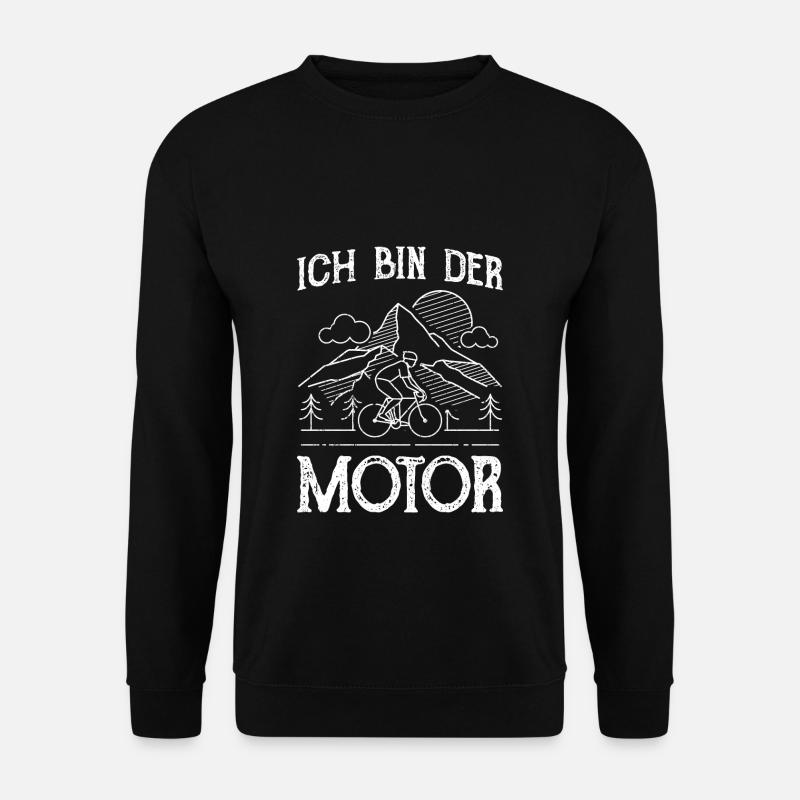 Ich bin der Motor - Unisex Pullover - Schwarz