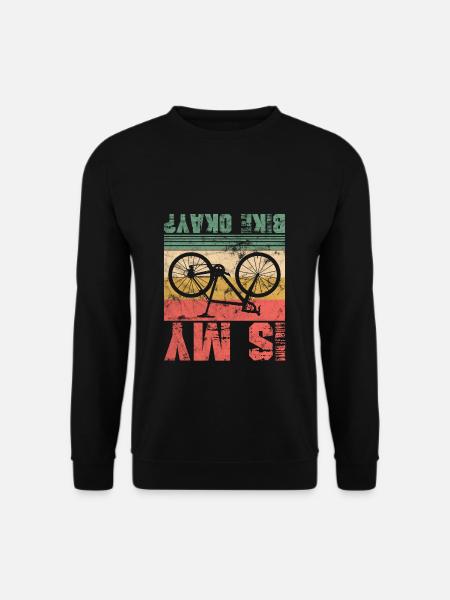 Ist mein Bike ok - Unisex Pullover - Schwarz