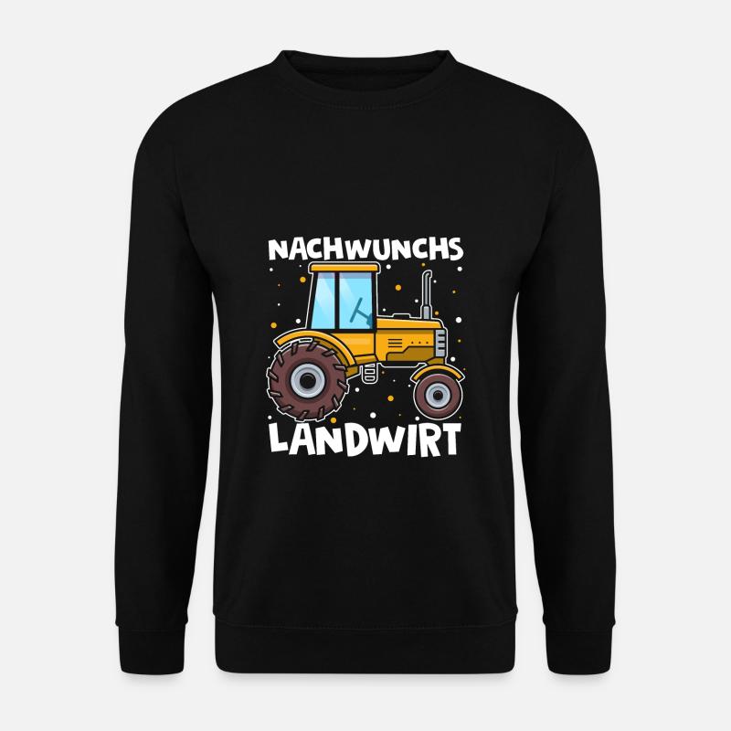 NACHWUCHS LANDWIRT - Unisex Pullover - Schwarz