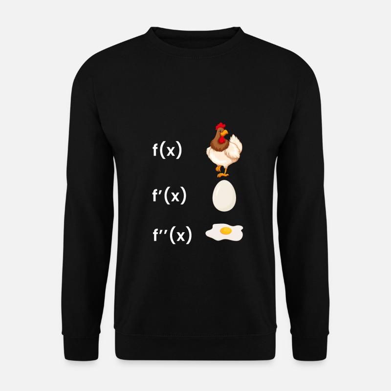Mathematik Lehrer Ableitung Lustiges Mathe Integra - Unisex Pullover - Schwarz