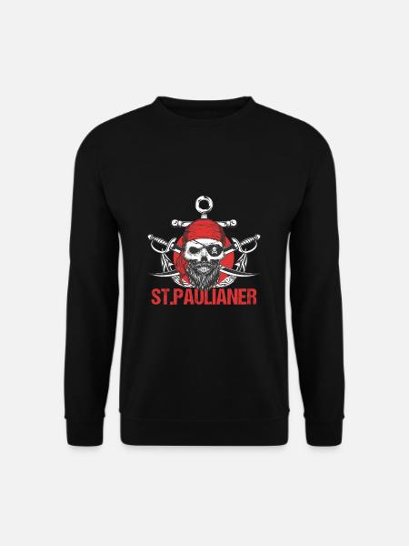 St. Paulaner Hamburg Fan St Pauli Fußball Trikot - Unisex Pullover - Schwarz