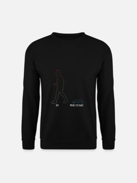 Ich Meine Follower Wachtel Wachteln Wachtelzüchter - Unisex Pullover - Schwarz