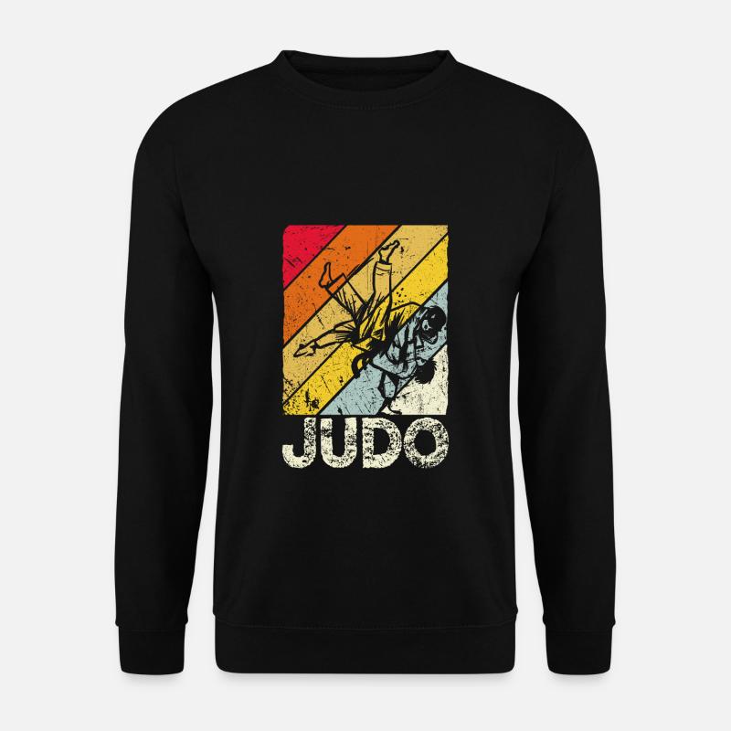 Judo Judoka - Unisex Pullover - Schwarz