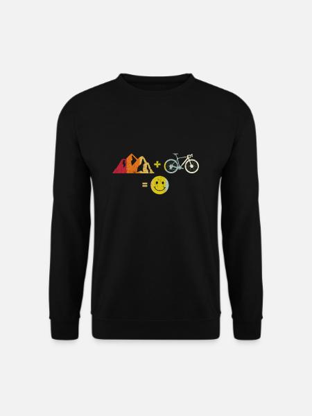 MTB Gravel Bike Rennrad Fahrrad Mountainbike Gesch - Unisex Pullover - Schwarz