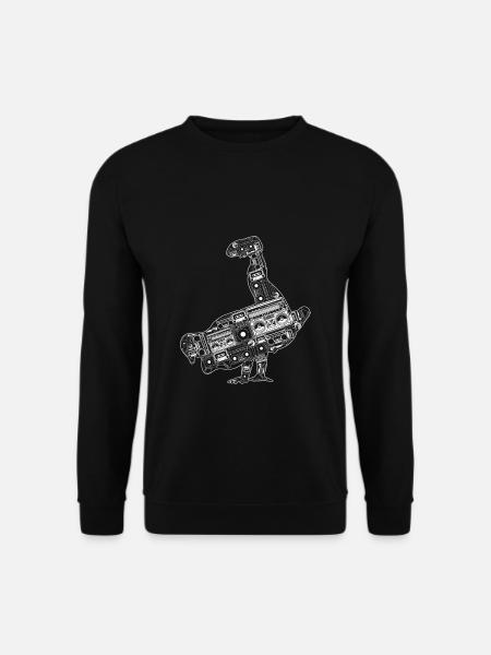 Breakdance Sillhouette Street Dance Breakdance Ges - Unisex Pullover - Schwarz