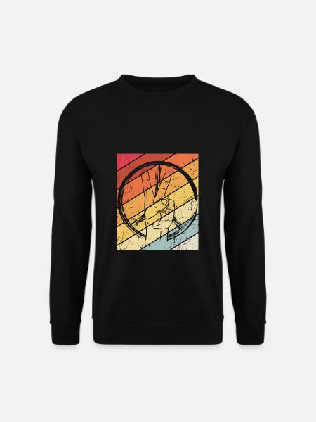 Friedenszeichen - Peace Frieden - Unisex Pullover - Schwarz