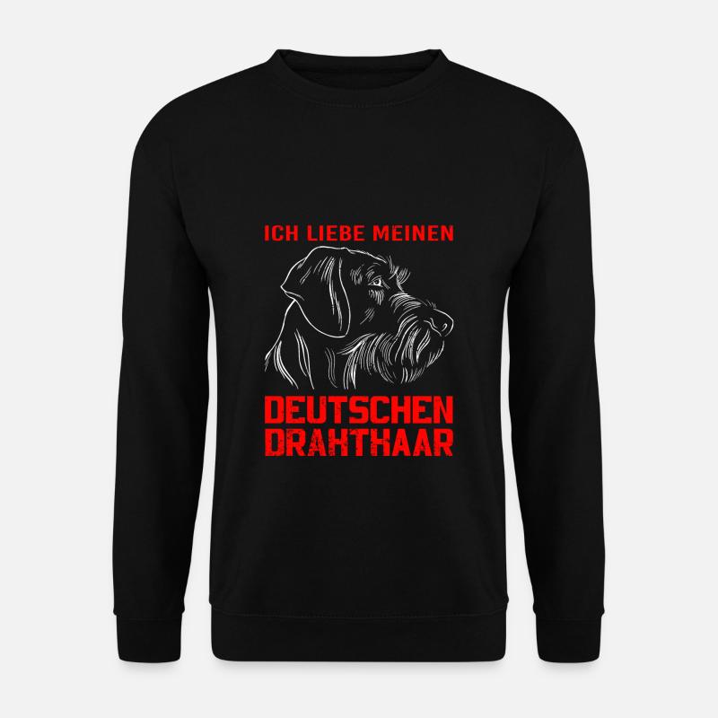 Hund Hundebesitzer - Unisex Pullover - Schwarz