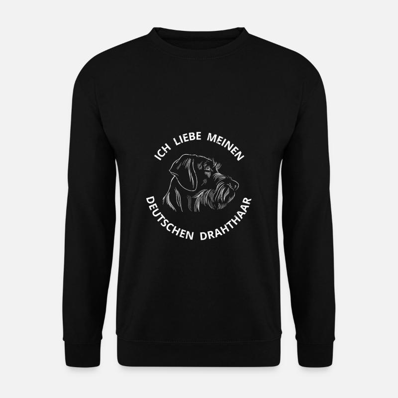 Hund Hundebesitzer - Unisex Pullover - Schwarz