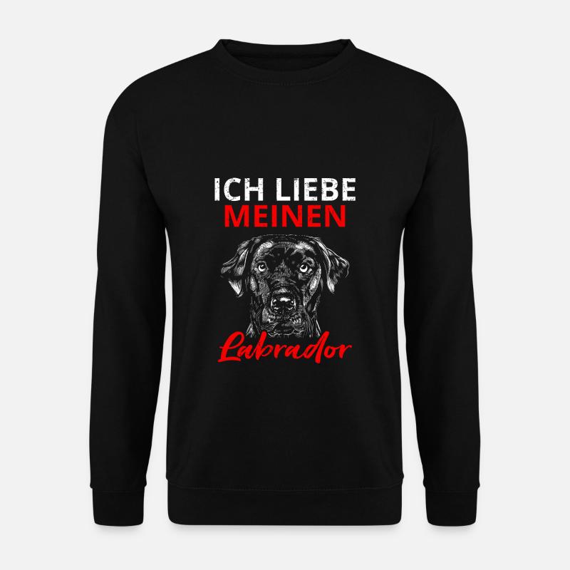 Labrador - Unisex Pullover - Schwarz