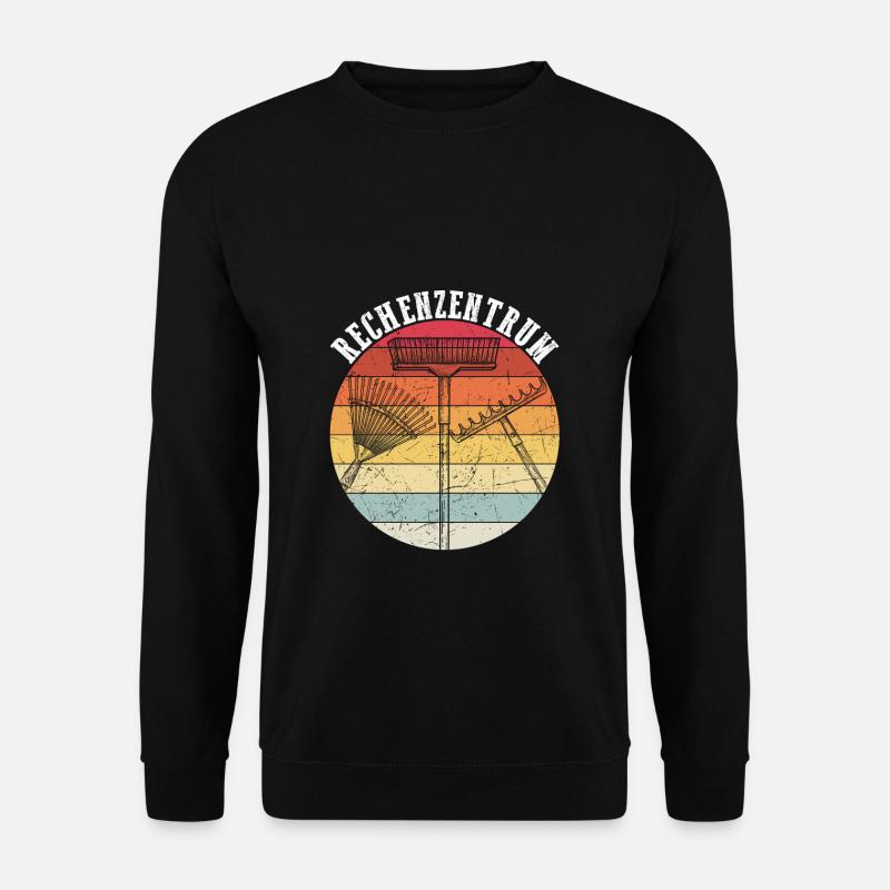 Rechenzentrum Gärtner Retro Garten Gießkanne Garte - Unisex Pullover - Schwarz